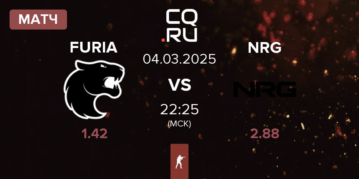 Матч FURIA Esports FURIA vs NRG Esports NRG | 04.03