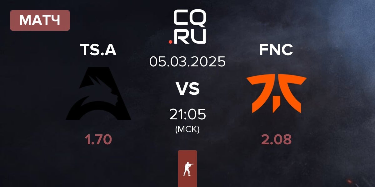 Матч Team Spirit Academy TS.A vs Fnatic FNC | 05.03