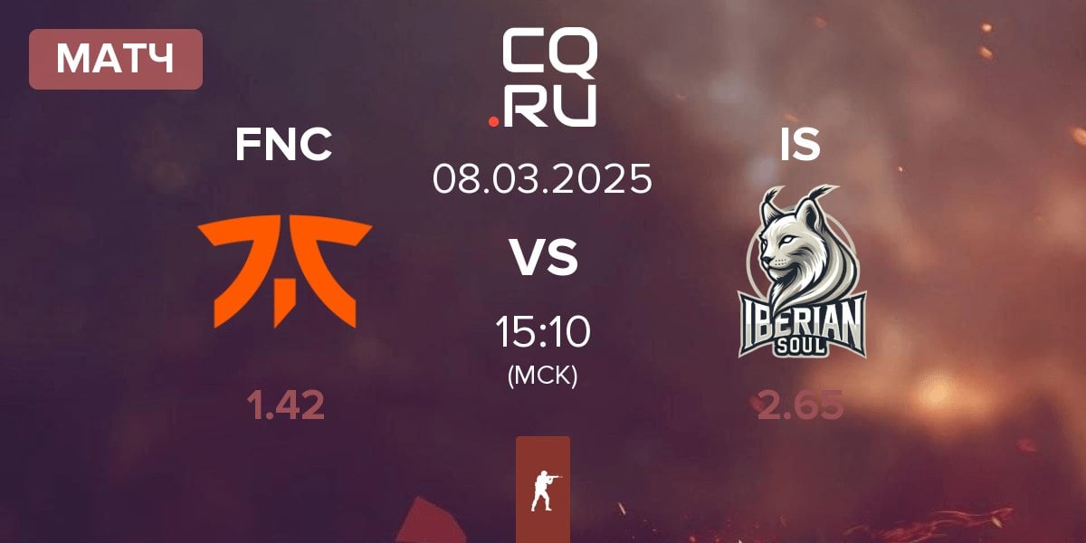 Матч Fnatic FNC vs Iberian Soul IS | 08.03