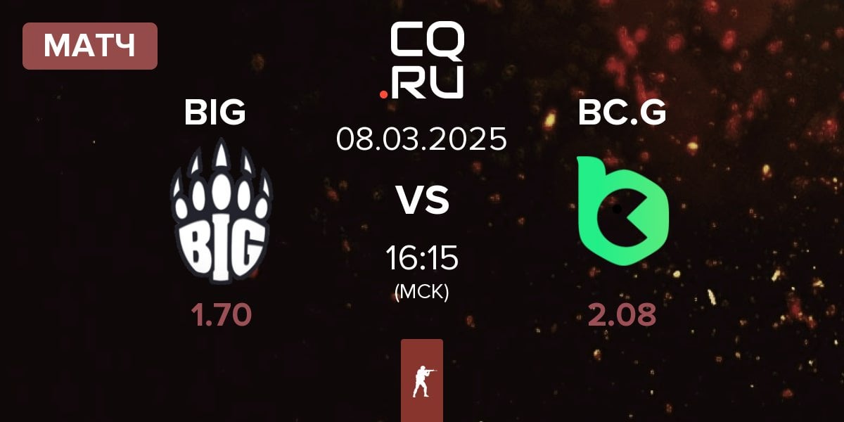 Матч BIG vs BC.Game Esports BC.G | 08.03