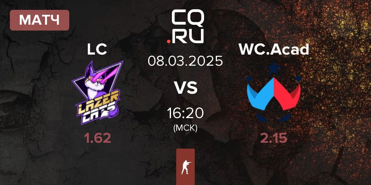 Матч Lazer Cats LC vs Wildcard Academy WC.Acad | 08.03