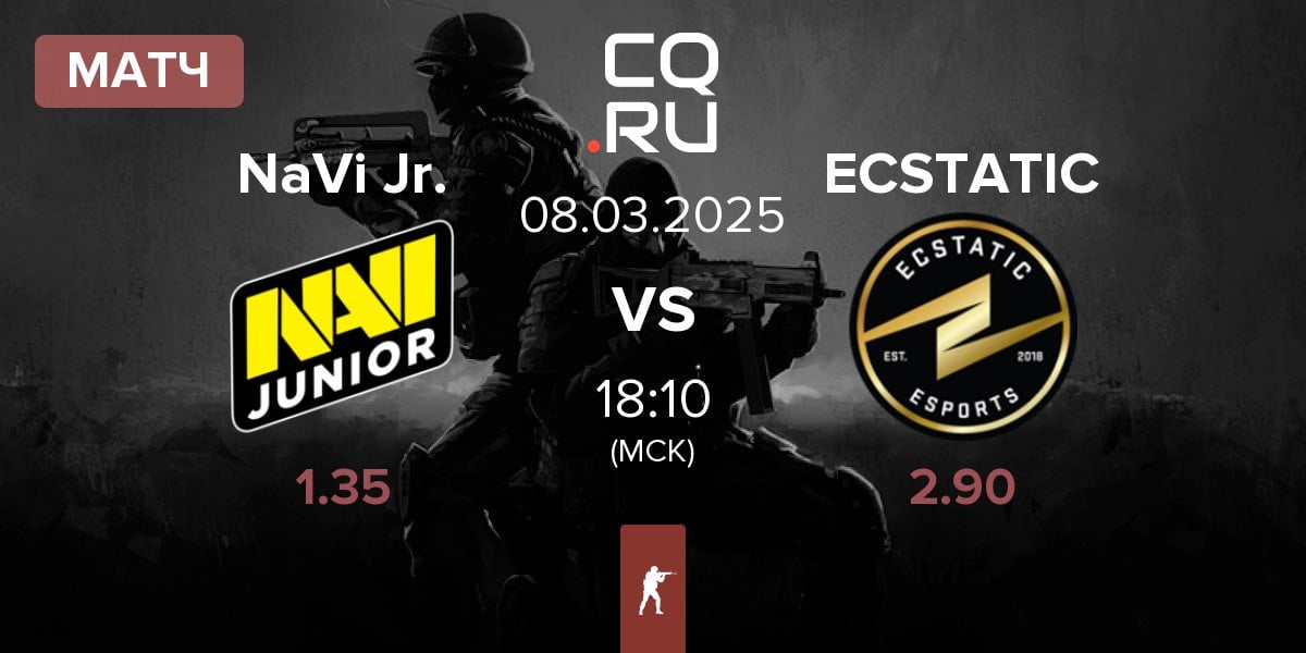 Матч Natus Vincere Junior NaVi Jr. vs ECSTATIC | 08.03