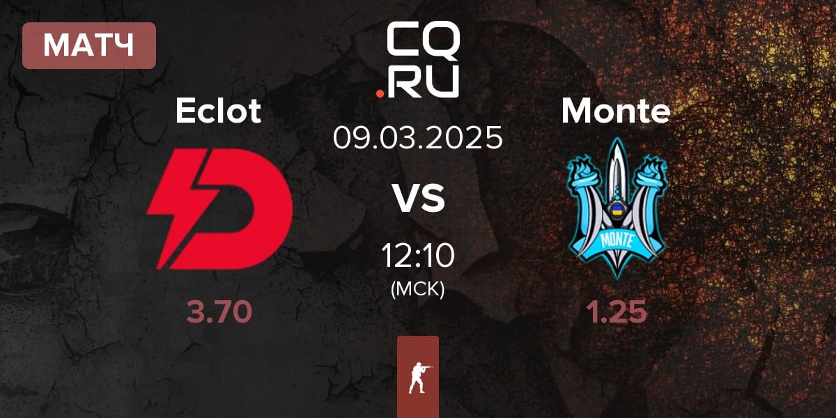 Матч Dynamo Eclot Eclot vs Monte | 09.03