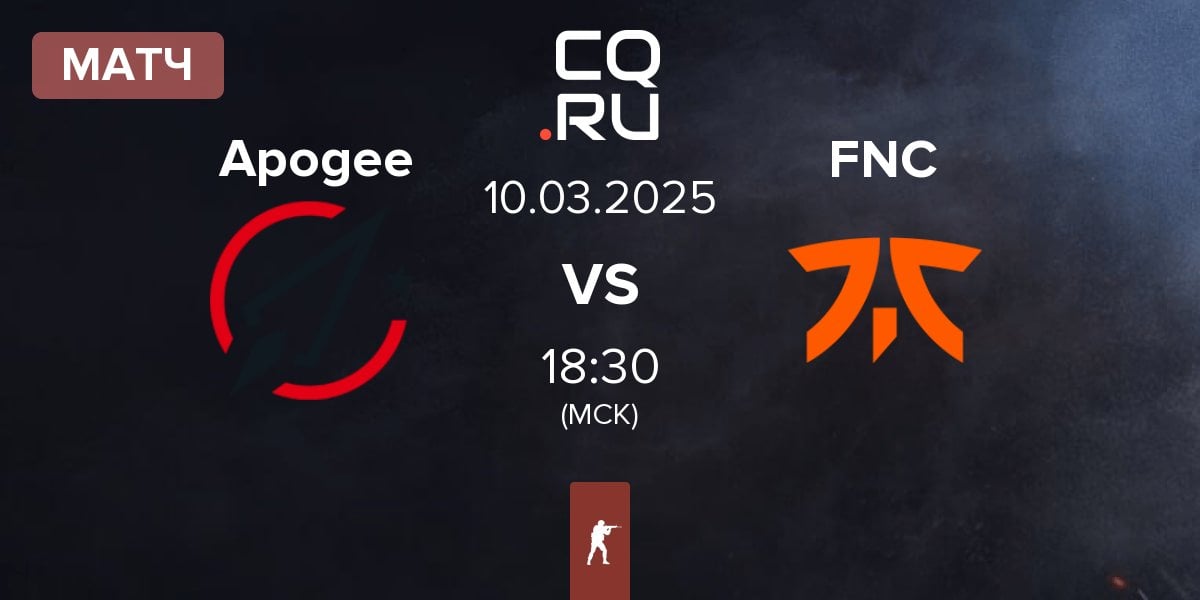 Матч Apogee vs Fnatic FNC | 10.03