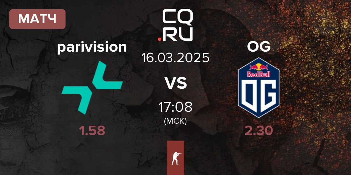 Матч PARIVISION parivision vs OG Gaming OG | 16.03