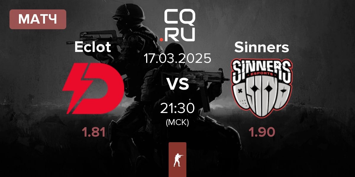 Матч Dynamo Eclot Eclot vs Sinners Esports Sinners | 17.03