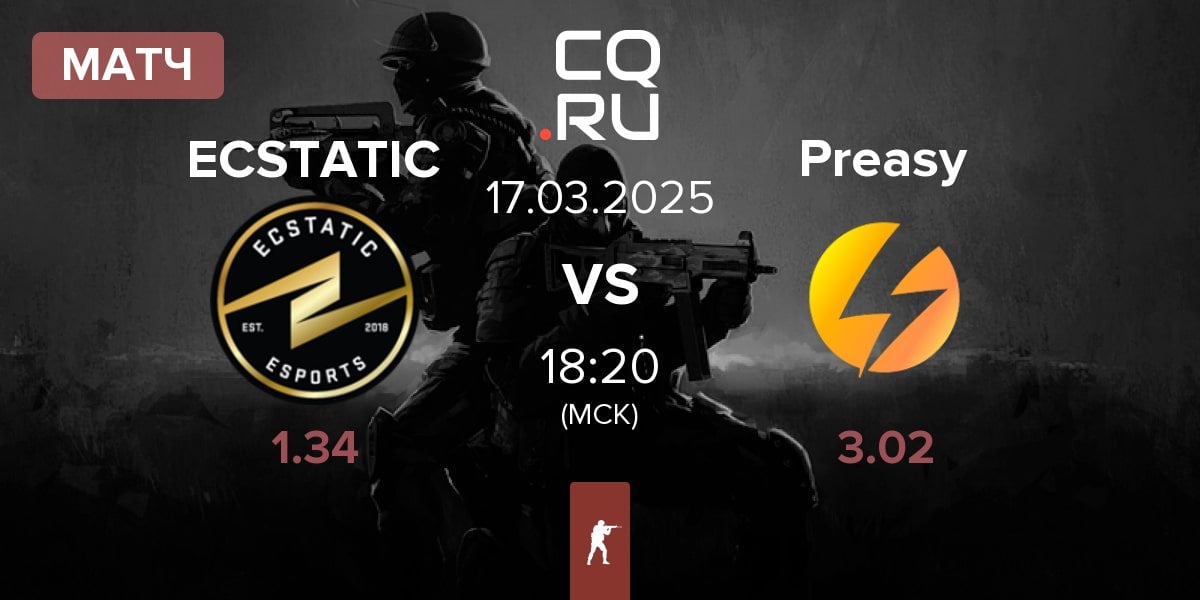 Матч ECSTATIC vs Preasy Esport Preasy | 17.03