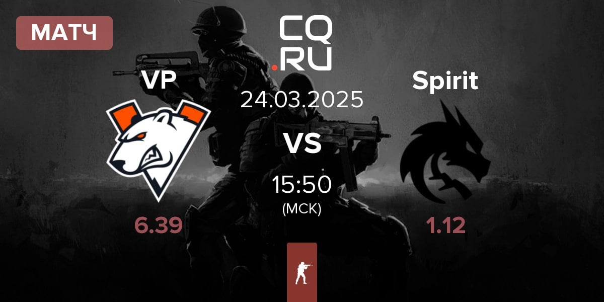 Матч Virtus.Pro VP vs Team Spirit Spirit | 24.03