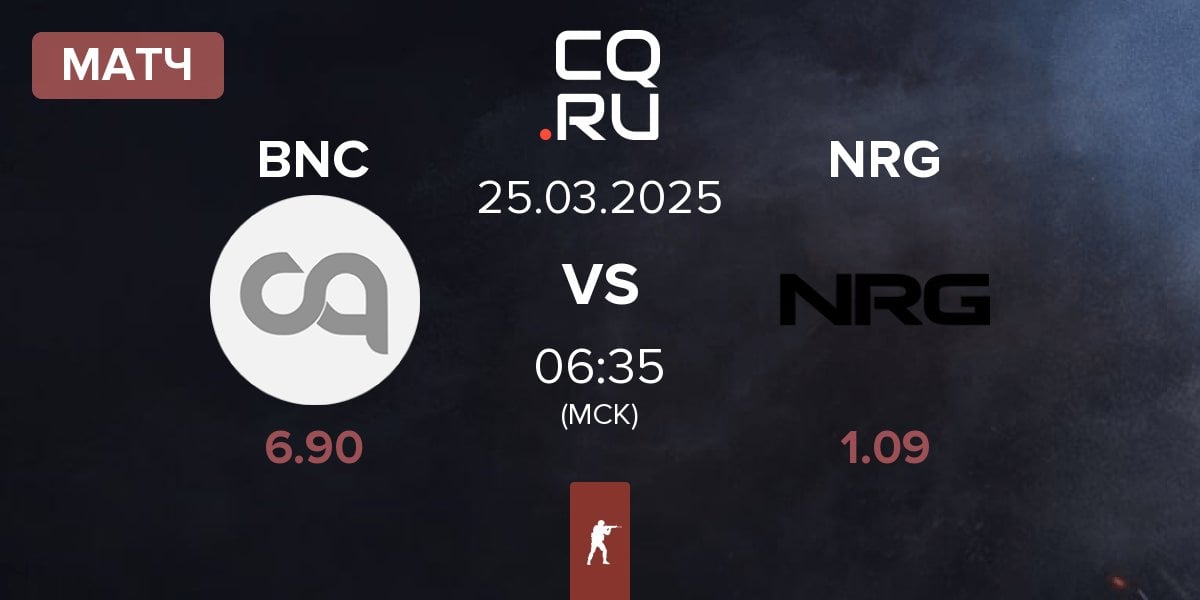 Матч Bad News Capybaras BNC vs NRG Esports NRG | 25.03