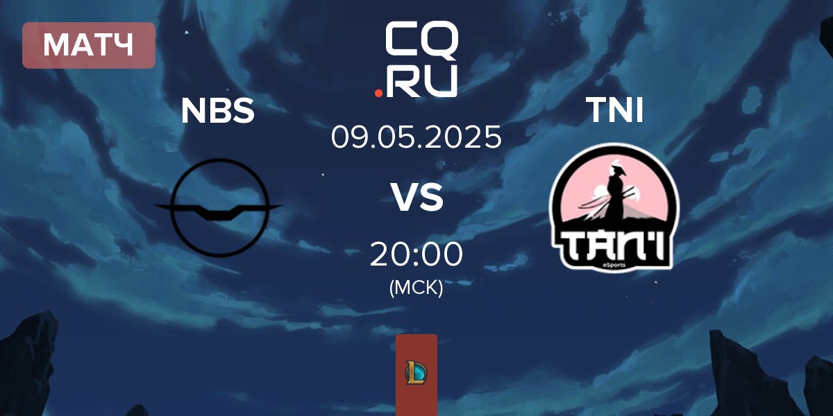 Матч Nightbirds NBS vs Tan'i eSports CZ TNI | 09.05