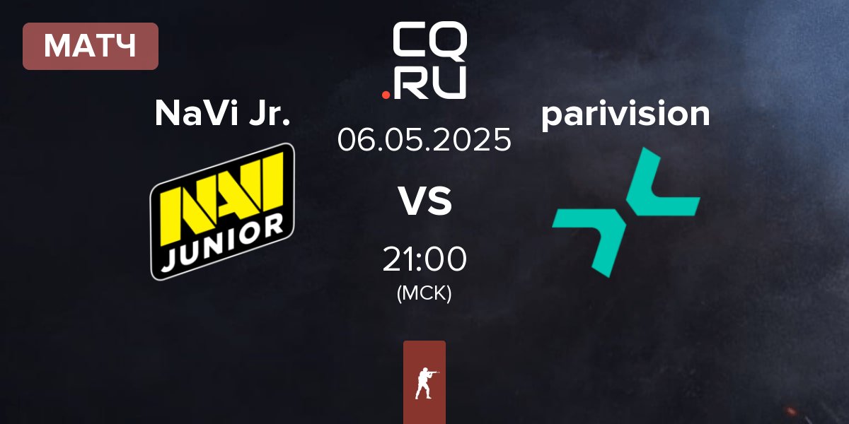 Матч Natus Vincere Junior NaVi Jr. vs PARIVISION parivision | 06.05