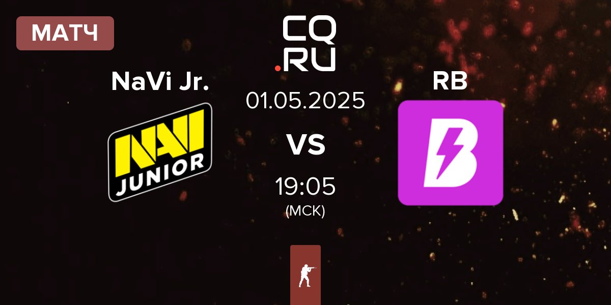 Матч Natus Vincere Junior NaVi Jr. vs RUSH B RB | 01.05