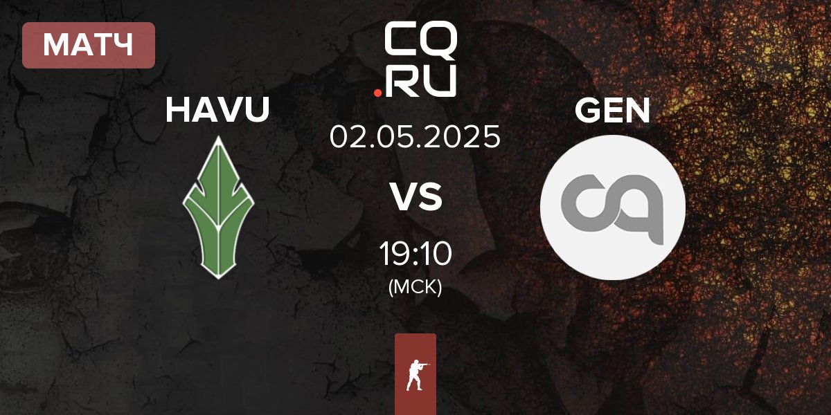 Матч HAVU Gaming HAVU vs Genesis GEN | 02.05
