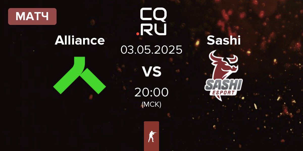Матч Alliance vs Sashi Esport Sashi | 03.05