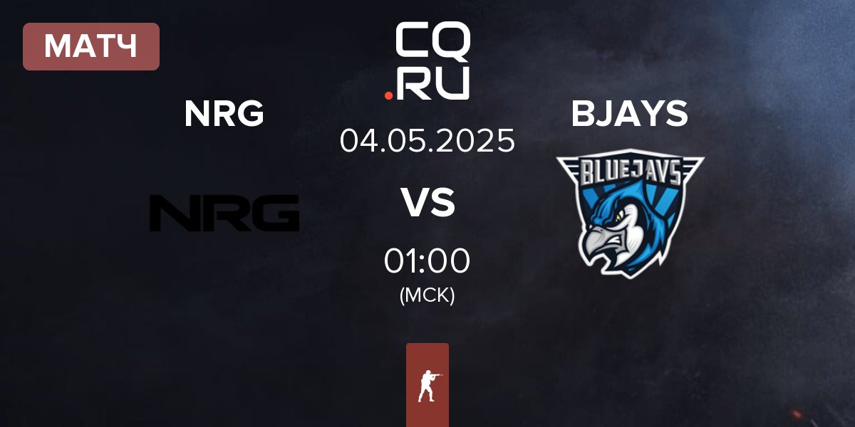 Матч NRG Esports NRG vs BLUEJAYS BJAYS | 04.05