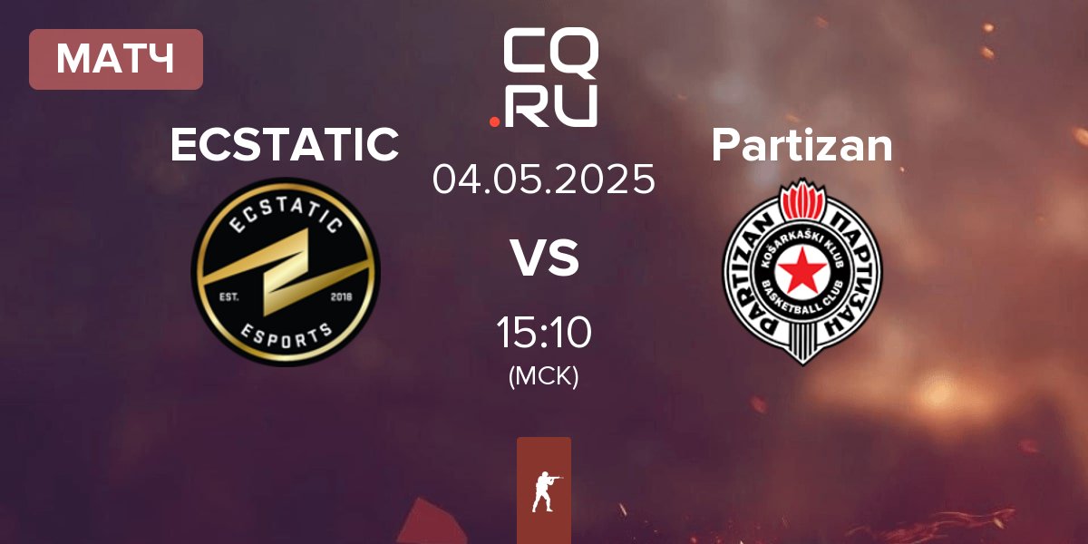 Матч ECSTATIC vs Partizan Esports Partizan | 04.05