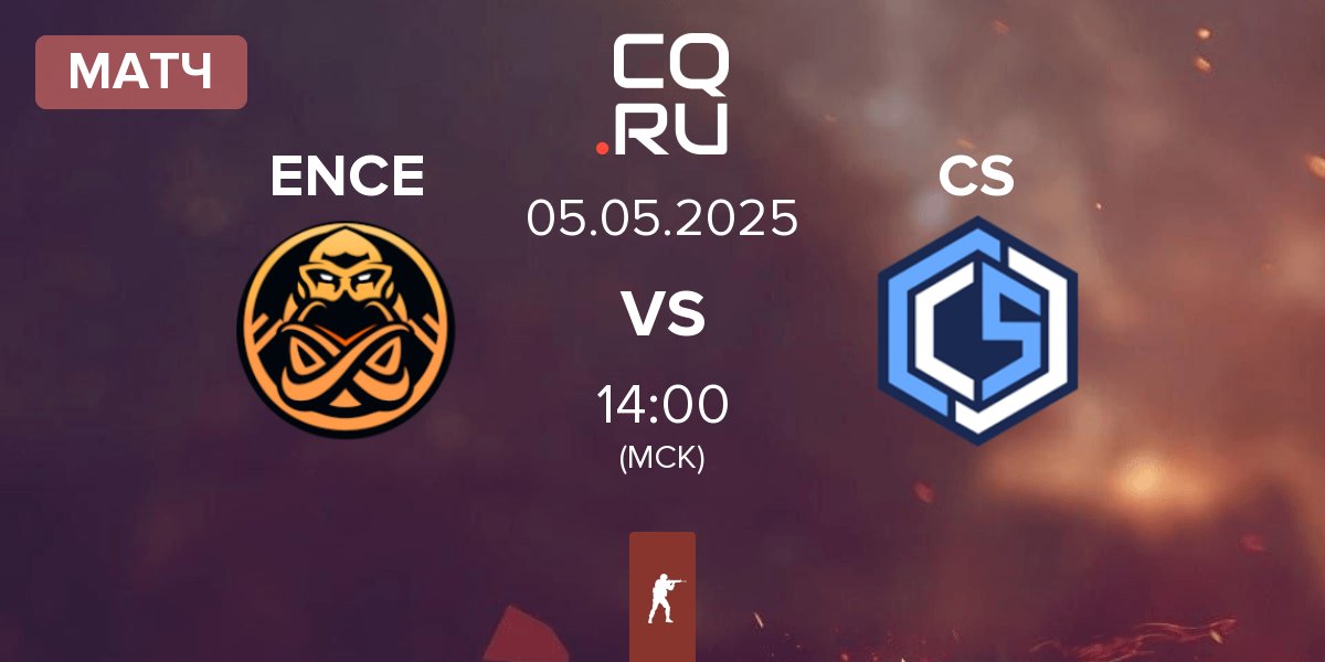 Матч ENCE vs CYBERSHOKE Esports CS | 05.05