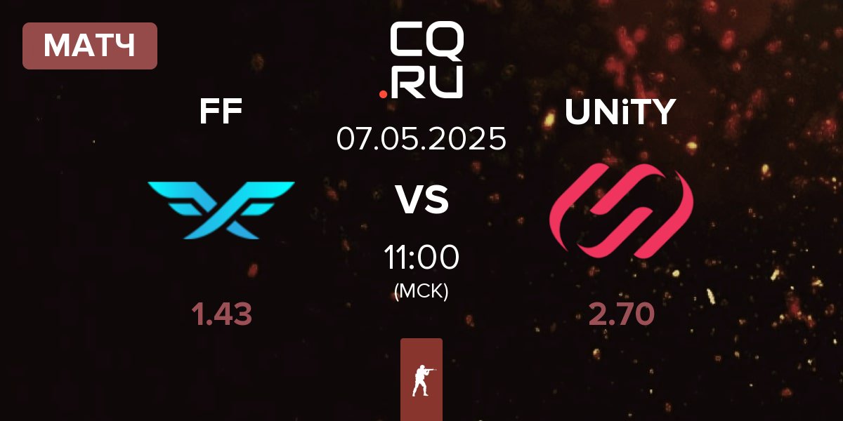Матч Fire Flux Esports FF vs UNiTY Esports UNiTY | 07.05