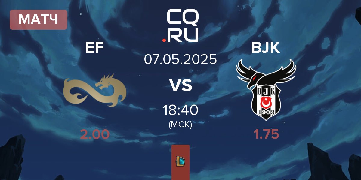 Матч Eternal Fire EF vs Besiktas Esports BJK | 07.05