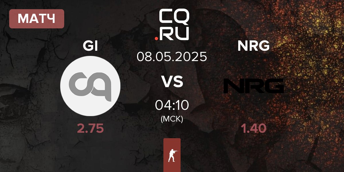 Матч Getting Info GI vs NRG Esports NRG | 08.05