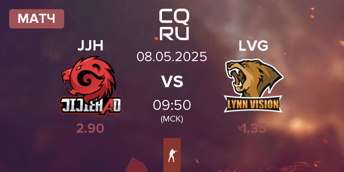 Матч JiJieHao JJH vs Lynn Vision Gaming LVG | 08.05