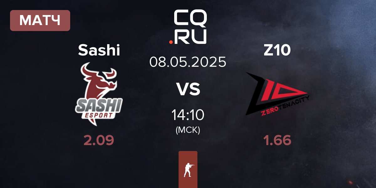 Матч Sashi Esport Sashi vs Zero Tenacity Z10 | 08.05