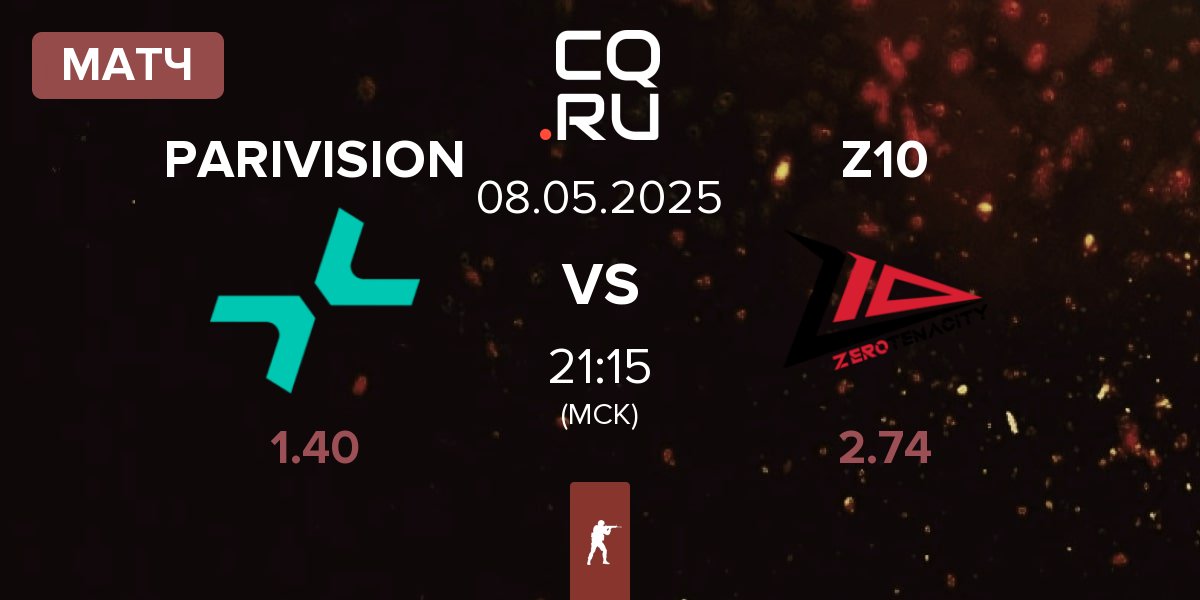 Матч PARIVISION vs Zero Tenacity Z10 | 08.05