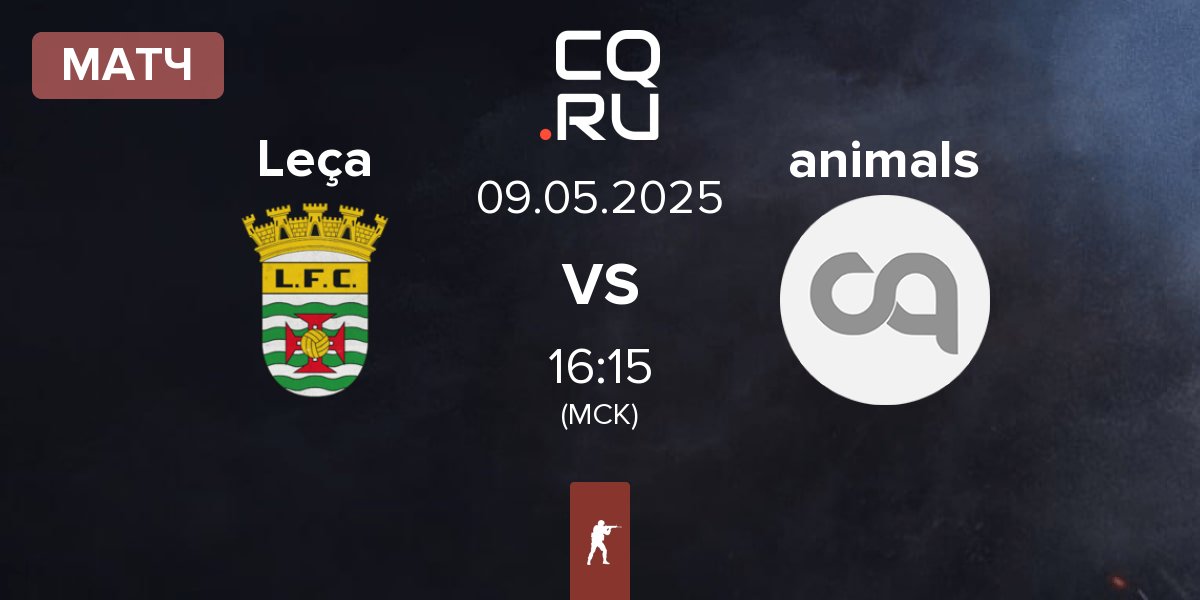 Матч Leça FC Esports Leça vs The animals animals | 09.05