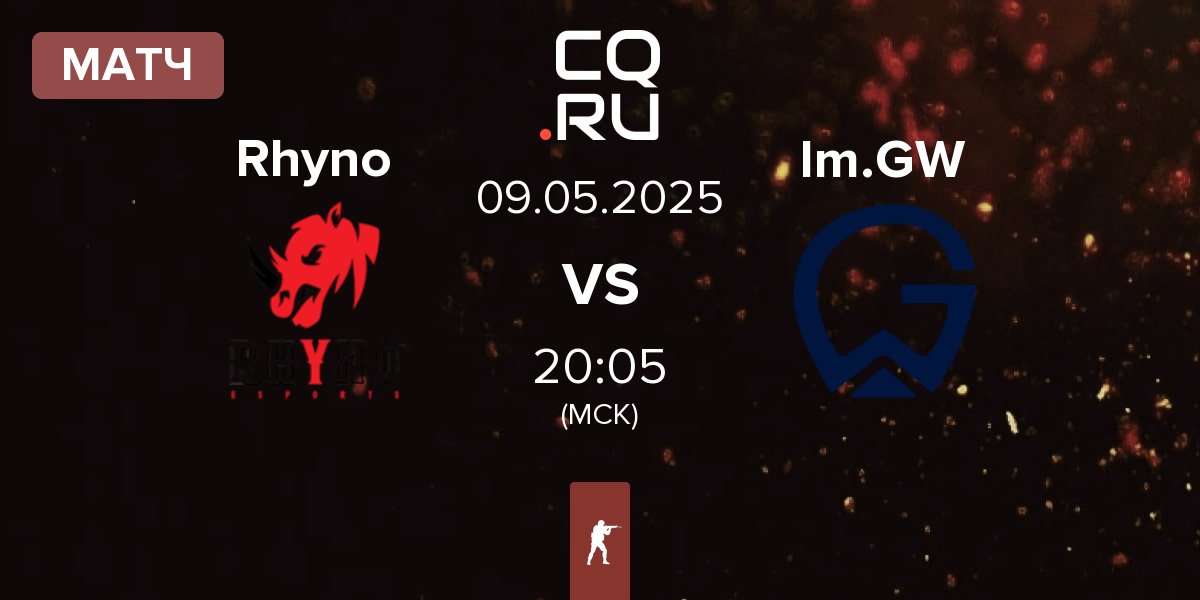 Матч Rhyno Esports Rhyno vs Impulse GW Im.GW | 09.05