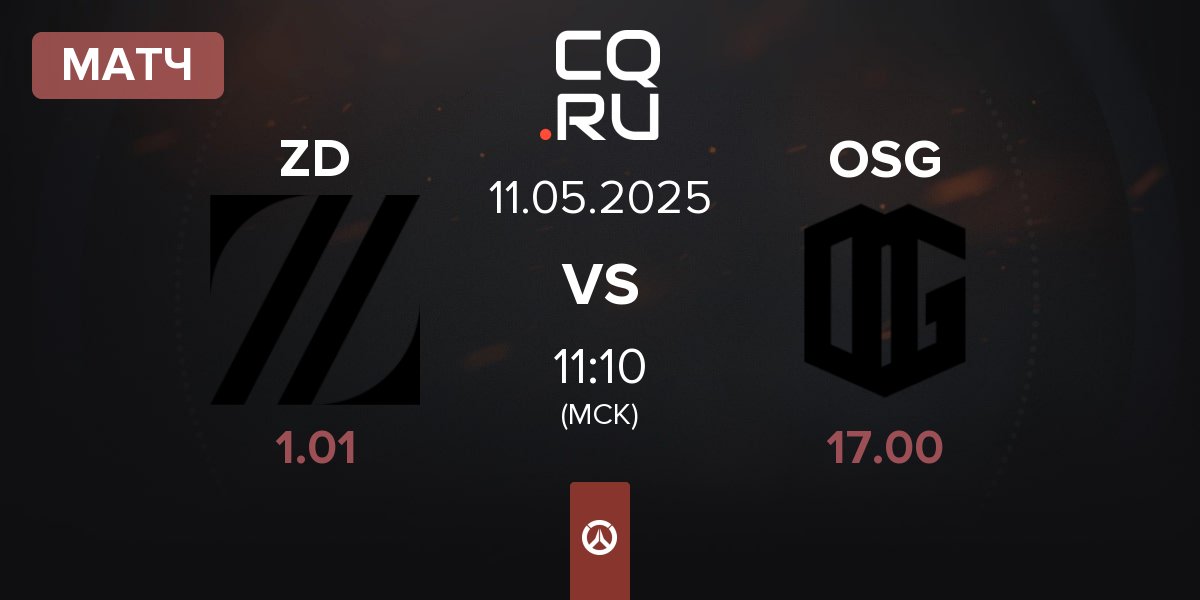 Матч Zeta Division ZD vs ONSIDE Gaming OSG | 11.05