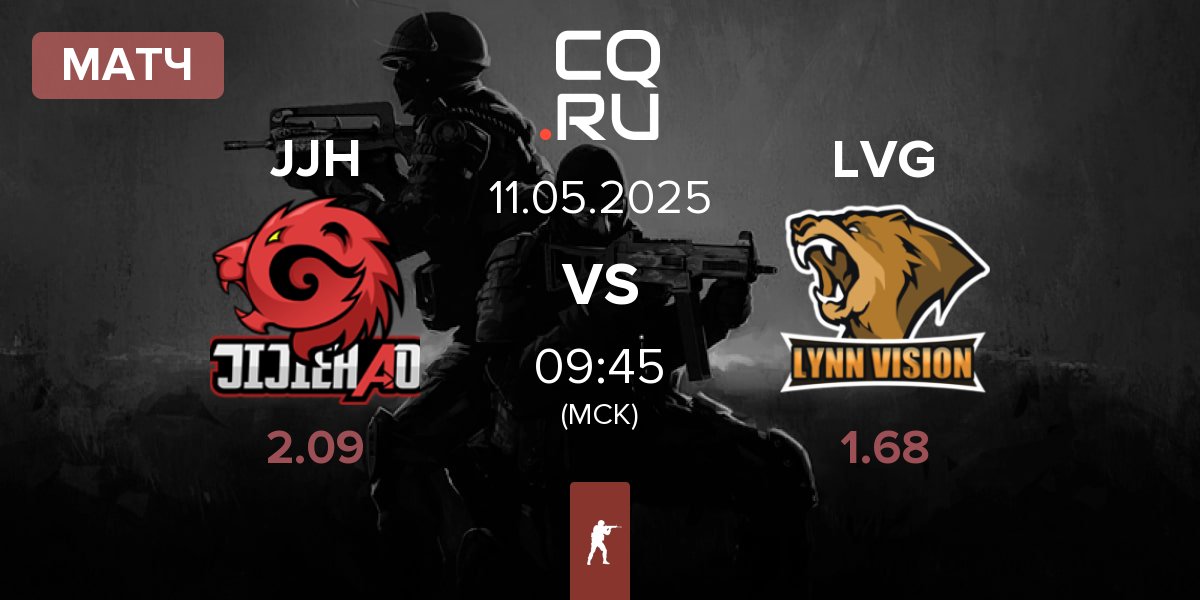 Матч JiJieHao JJH vs Lynn Vision Gaming LVG | 11.05