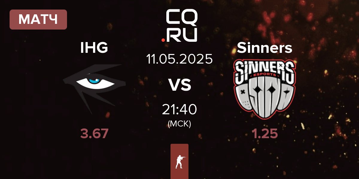 Матч Illuminar Gaming IHG vs Sinners Esports Sinners | 11.05