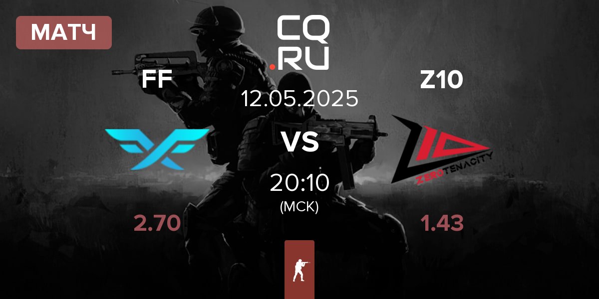 Матч Fire Flux Esports FF vs Zero Tenacity Z10 | 12.05