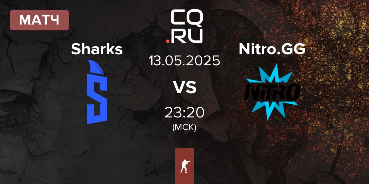 Матч Sharks Esports Sharks vs Nitro.GG | 13.05