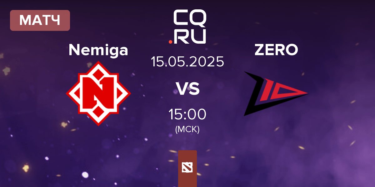 Матч Nemiga Gaming Nemiga vs Zero Tenacity ZERO | 15.05