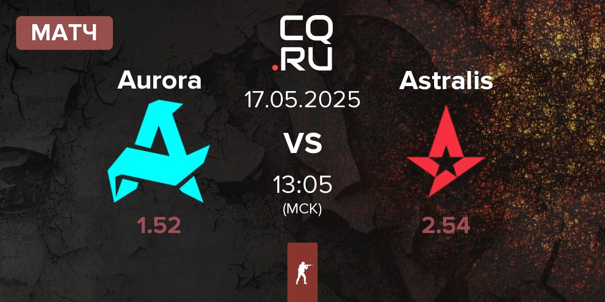 Матч Aurora Gaming Aurora vs Astralis | 17.05
