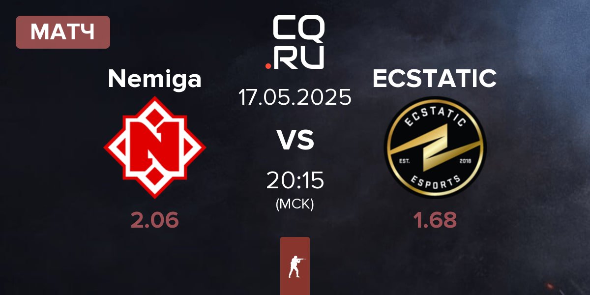 Матч Nemiga Gaming Nemiga vs ECSTATIC | 17.05