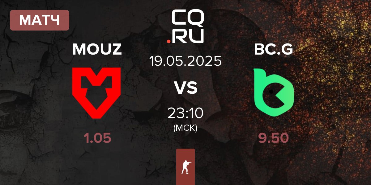 Матч MOUZ vs BC.Game Esports BC.G | 19.05