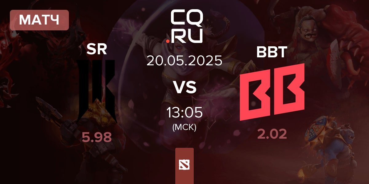 Матч Shopify Rebellion SR vs BetBoom Team BBT | 20.05