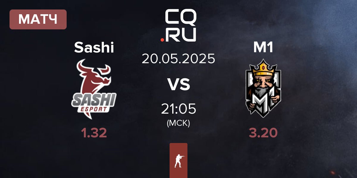 Матч Sashi Esport Sashi vs M1 Gaming M1 | 20.05