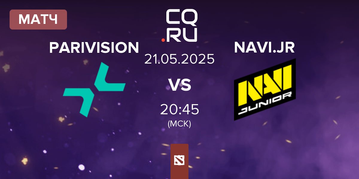 Матч PARIVISION vs Navi Junior NAVI.JR | 21.05