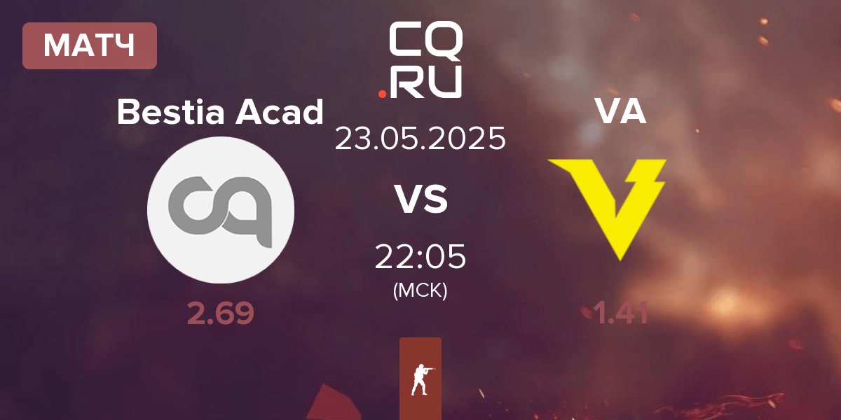Матч Bestia Academy Bestia.A vs VELOX Argentina VA | 23.05