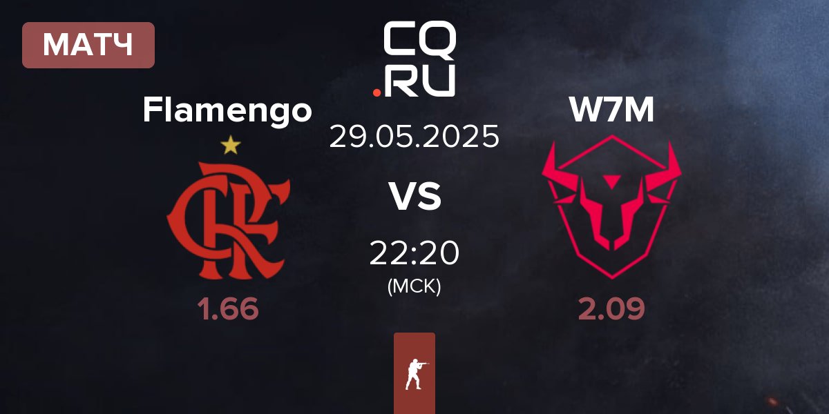Матч Flamengo Esports Flamengo vs W7M Esports W7M | 29.05