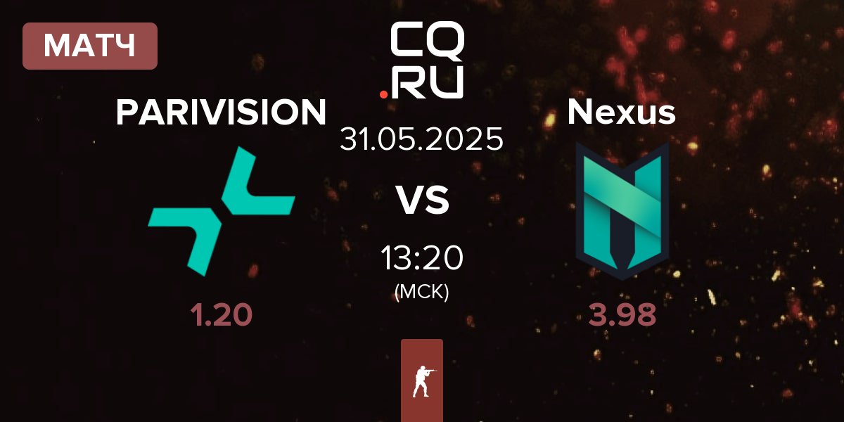 Матч PARIVISION vs Nexus Gaming Nexus | 31.05
