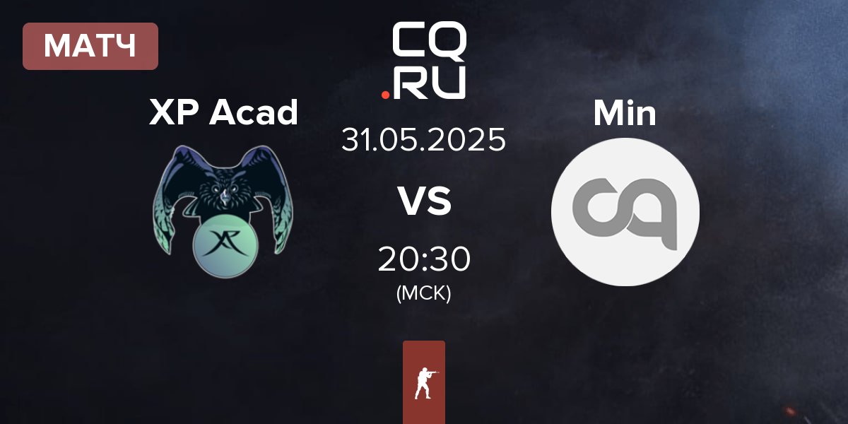 Матч XP Academy XP Acad vs Minlate Min | 31.05