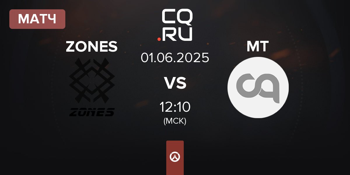 Матч ZONES vs Milk Tea MT | 01.06