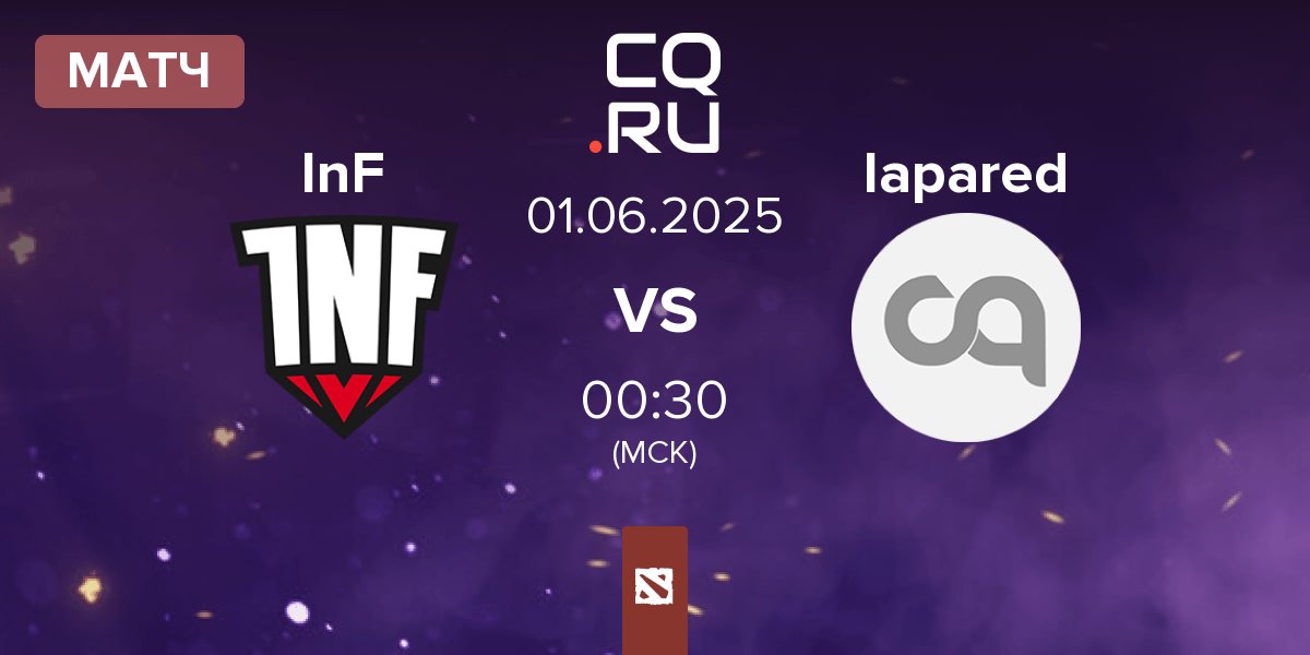 Матч Infamous Gaming InF vs lapared | 01.06