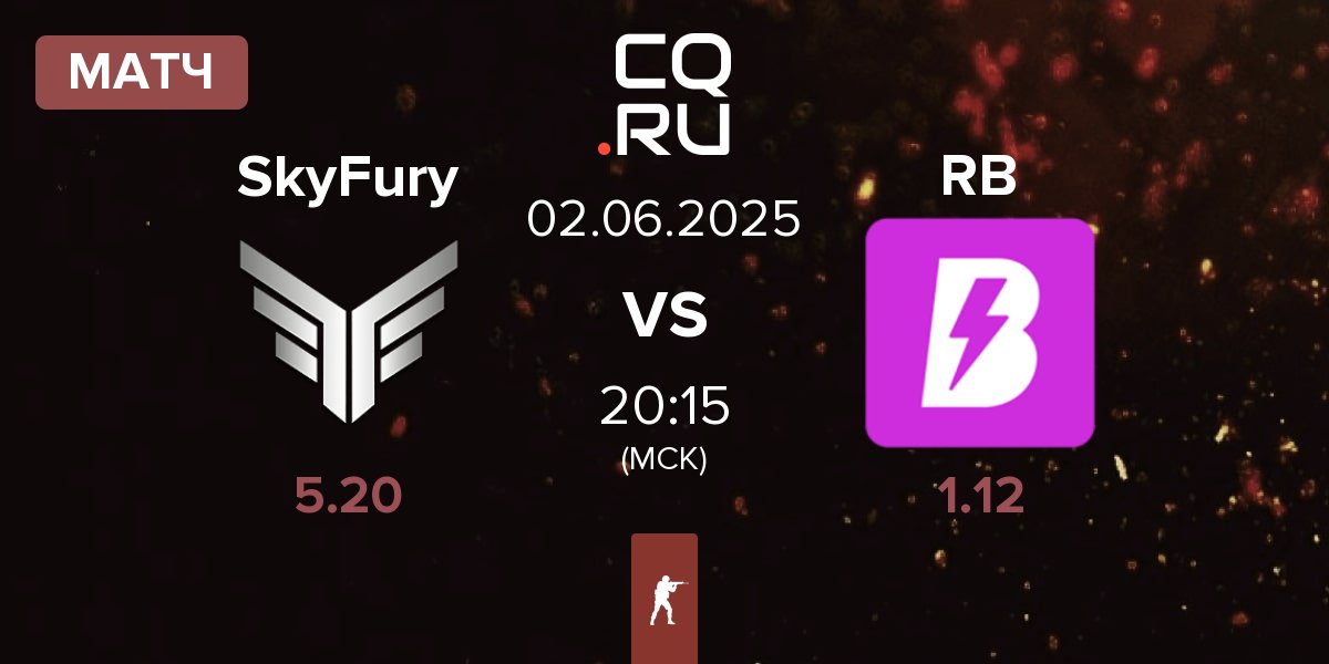 Матч SkyFury vs RUSH B RB | 02.06