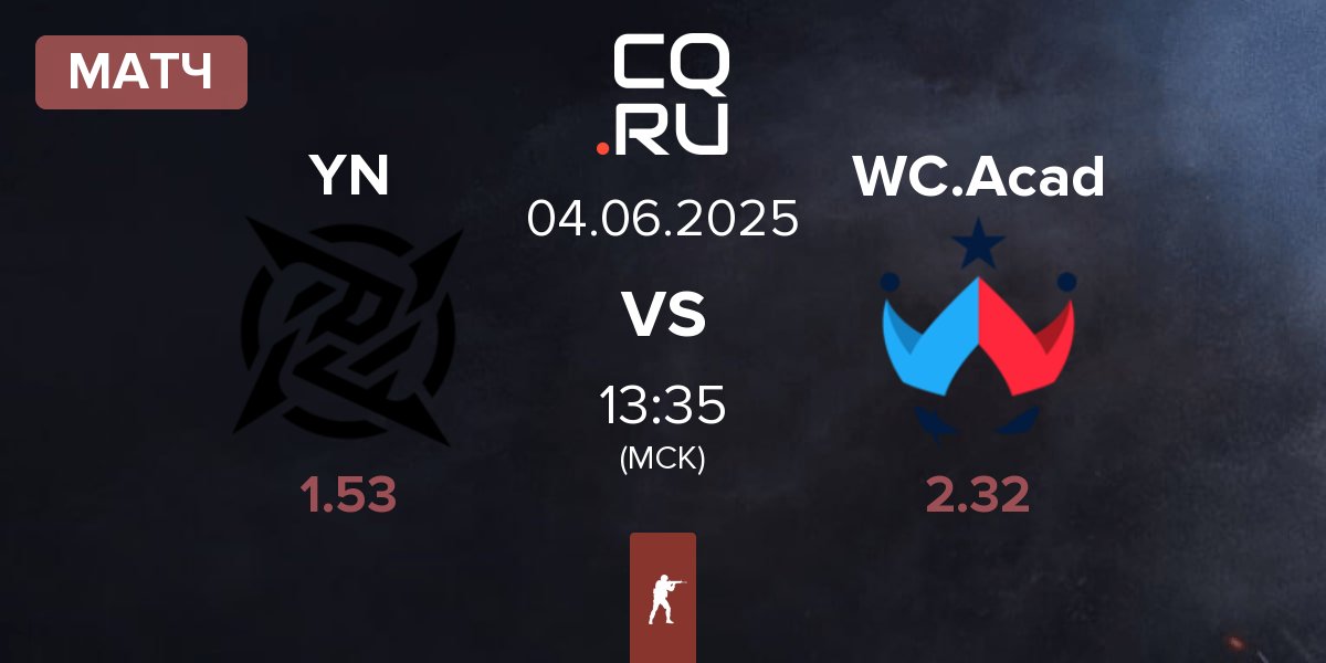 Матч Young Ninjas YN vs Wildcard Academy WC.Acad | 04.06