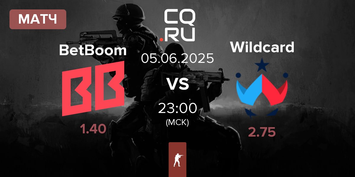 Матч BetBoom vs Wildcard Gaming Wildcard | 05.06